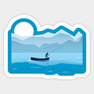 Fishing Sticker